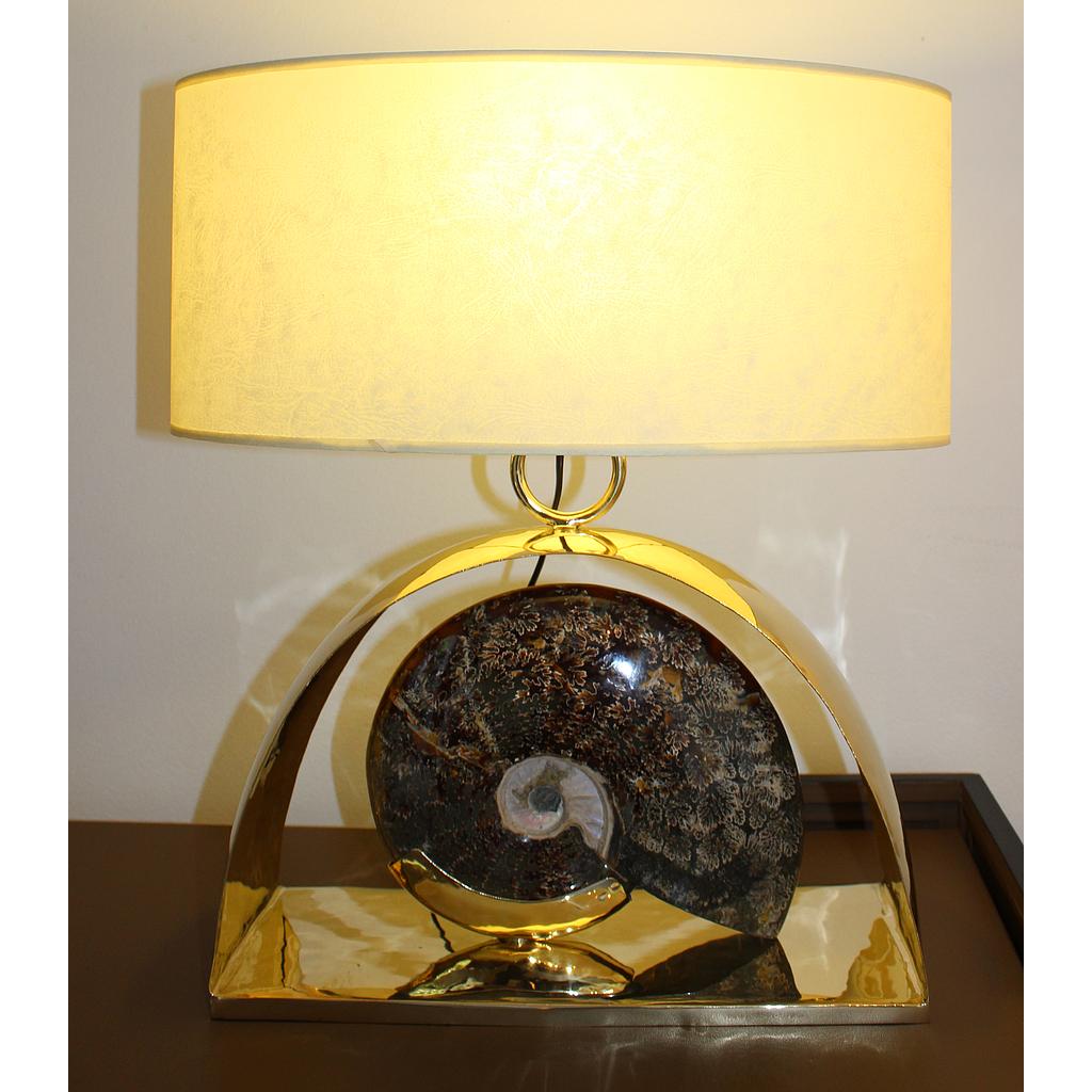 LAMPE ARCHE SP AMMONITE ENTIERE POLIE