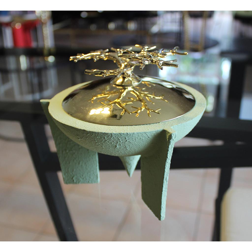 BOITE BAOBAB BASSE DIA 14CM 