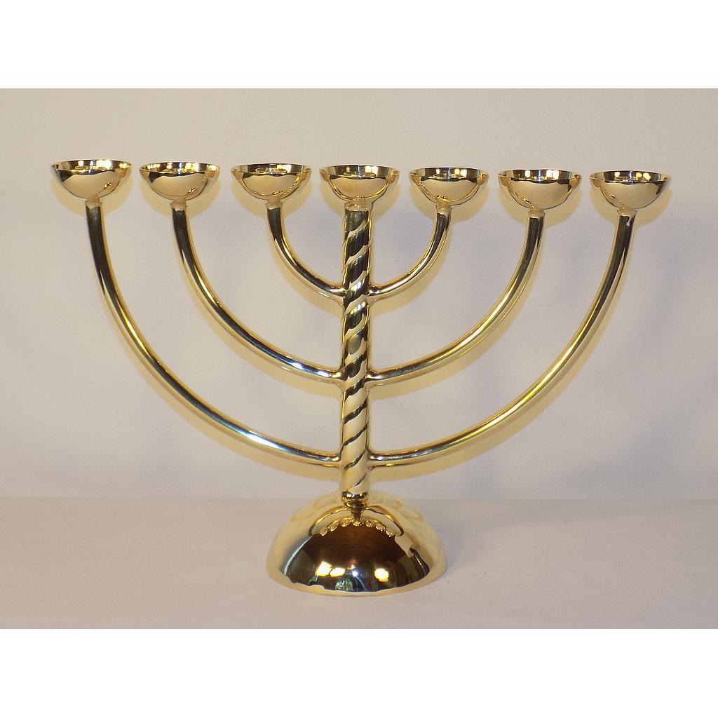 bougeoir 7 br laiton